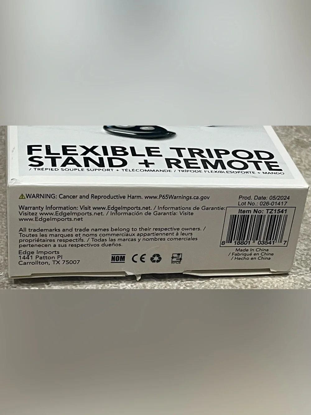 Pink Flexible Tripod Stand with Wireless Remote Mini